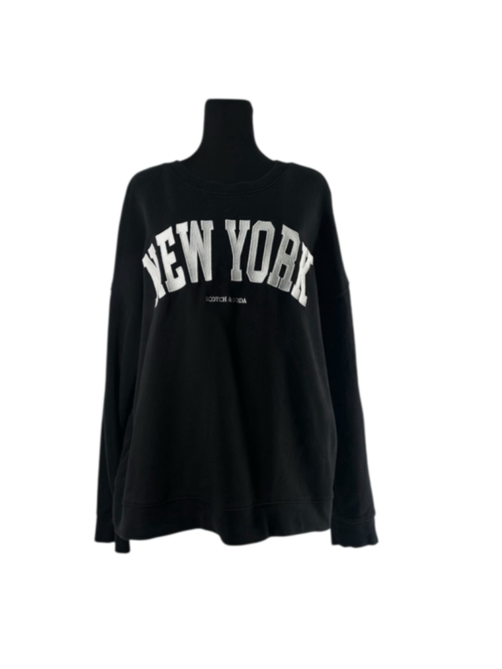 Scotch & Soda Classic crew neck sweatshirt New York classic top sz xl